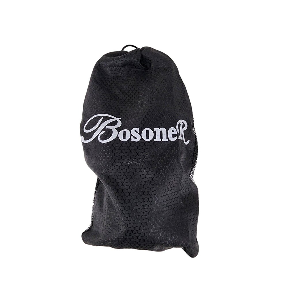 BOSONER Kids/Youth Knee Pad Elbow Pads for Roller Skates Cycling Black Medium
